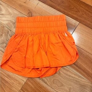 Orange Athletic Shorts